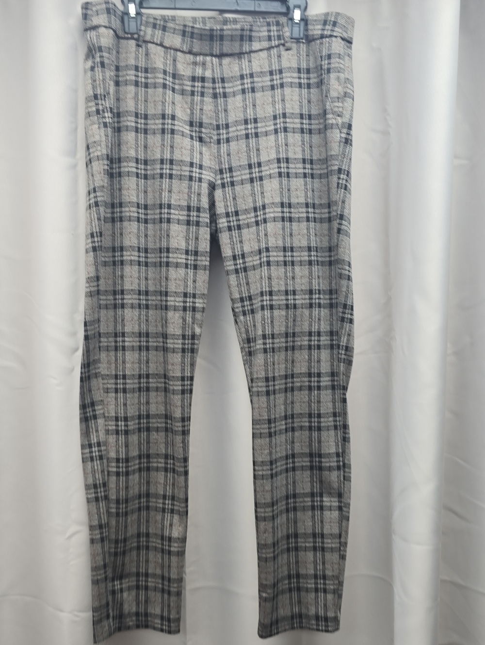 Briggs New York Grey Plaid Dress Pants